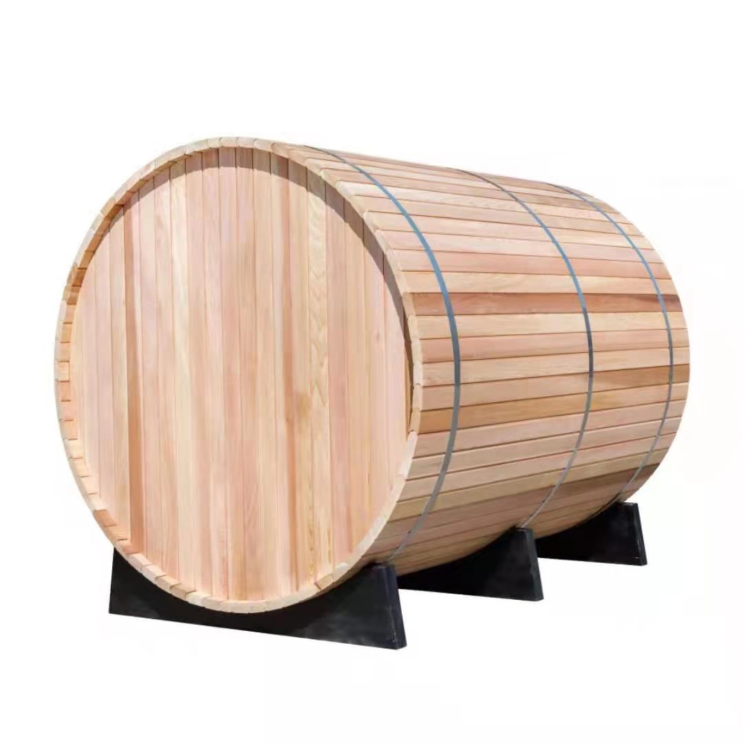 High-Quality Cheap Cedar Wood Barrel Sauna Company Factories - Infrared Barrel Sauna  – Hanbo