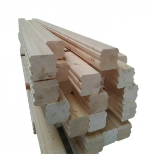 Viga de madeira 20×20 Estrutura de construção Viga de madeira maciça