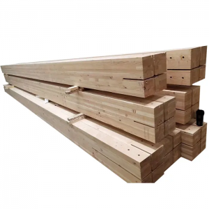Բարձրորակ սոսնձված փայտե ճառագայթ Pine Lumber Wood Construction Beam
