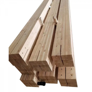 Kwalità Għolja Inkollat ​​Injam Beam Pine Lumber Wood Construction Beam