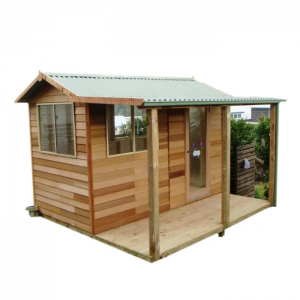 10 × 12 Luxury Cedar Wood House Outdoor Storage Shed