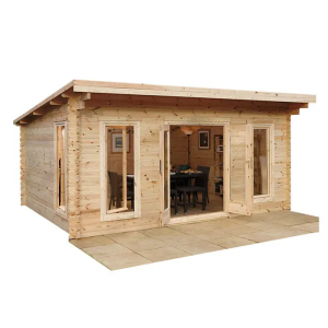 10 × 12 Luxury Cedar Wood House Outdoor Storage Shed
