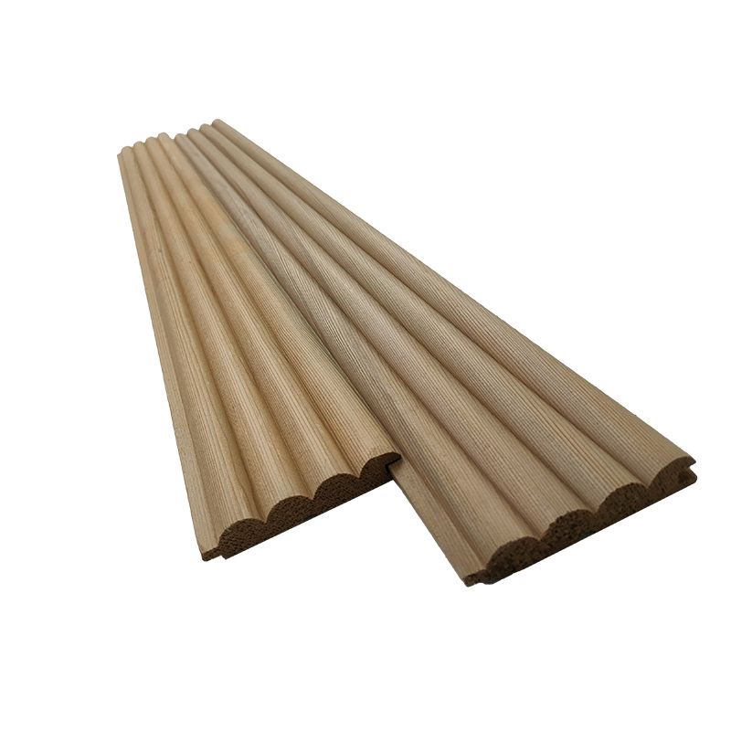 High-Quality Cheap Cedar Wood Cladding Exterior Manufacturers Suppliers - RIB CLAD Cedar / Wave Cedar Cladding  – Hanbo