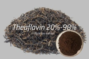 Factory selling Stevioside - Natural Supplements 10%-40% Theaflavin  Pu’er tea extract Powder –  Hande