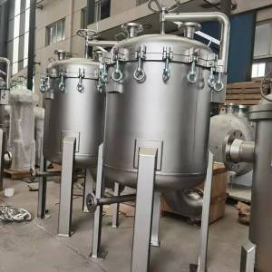 Stainless steel bag filter housing bag cartridge filter for petrochemical industry