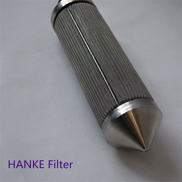 Manufacturing Companies for Stainless Steel Filter Element - 3μm Gas controlling SS 304 High Temperature Workable Pleated Filter – Hanke