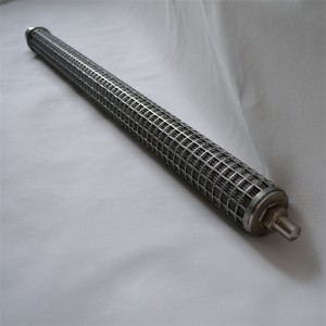 Micron Grade Polymer Filter Element Stainless Steel 304 Pleated High Filtration Area