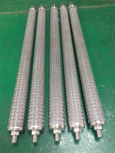 Candle Filter Stainless Steel Pleated Filter Elements for Standard BOPP Film Industry Filtration