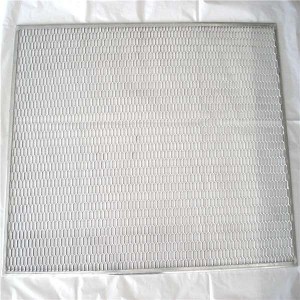 Professional Design High Hardness Monel400 Mesh Screen - Flame proofing wire mesh ss mesh with frame China factory – Hanke