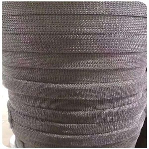 Short Lead Time for Nickel Alloy Monel Wire Mesh - Knitted wire mesh gas liquid filter mesh with different material – Hanke