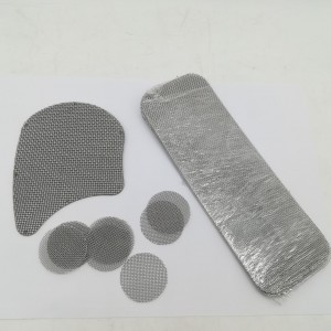 2020 New Style Woven Wire Mesh Sizes - Stainless Steel wire mesh disc of mat 20000 to 1 micron Polyethylene filtration 1to 600mesh  – Hanke