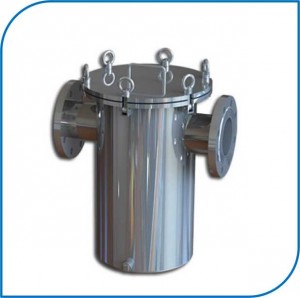 DN300 Chemical latex filtration Stainless Steel Housing Basket Filter