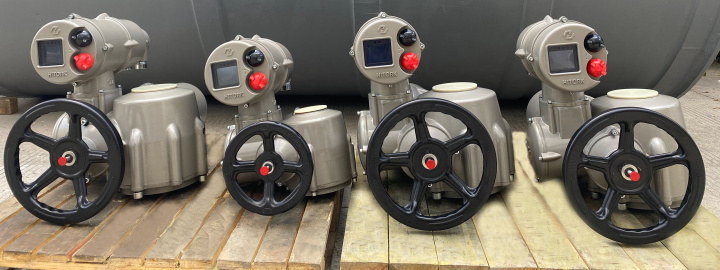 HITORK ACTUATORS ARE USED IN PU WATER TREATMENT PROJECT