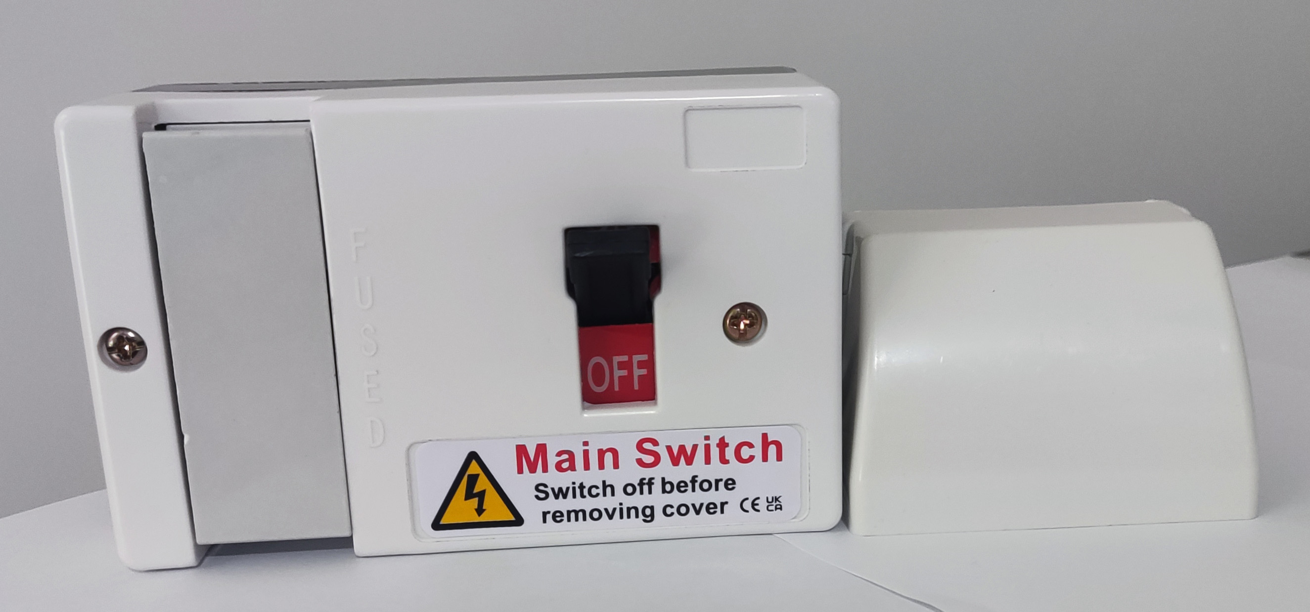Fused Main Switch Isolator C/W Shroud and Fuse 80/100A