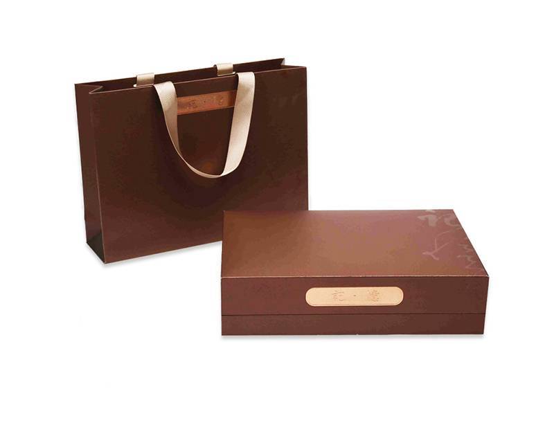 Excellent quality Maid Of Honour Proposal Box - High Quality paper shopping bag gift packaging bag with handle – Hanmo
