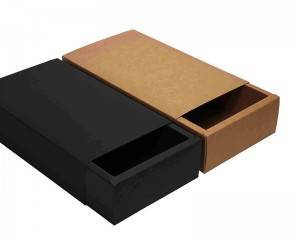 Luxury Eco Friendly Recycle Special Paper Hard Cardboard Drawer Gift Boxes Custom Gift Box