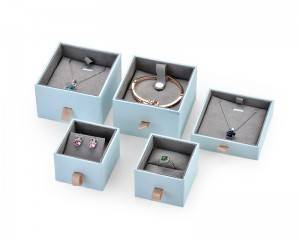 Premium Paper Cardboard Slide Bracelet Private Label Custom Logo Tray Luxury Gift Packaging Drawer Box Jewelry