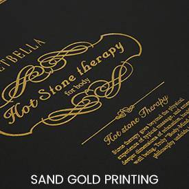 Sand Gold Printing