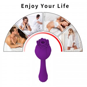 Domlust 2-in-1 Rose G-Spot Massager – the perfect blend of beauty and pleasure! [DL-ROSE-68]