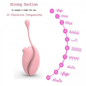 !2-in-1 Love Egg with Dolphin Vibrator – A Versatile Pleasure Toy for Intense Stimulation [Macaron Pink/ Green]