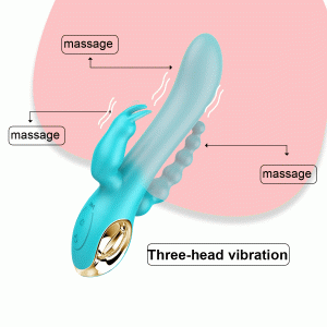 Best-Selling Recommendation: Triple-Dragon Vibrating AV Wand for G-spot Clitoral Anus Multiple Stimulation for Women Sex Toys [DL-WV-Y018]