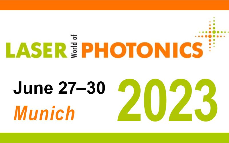 27–30 June 2023, Munich, Germany Booth # A349/7