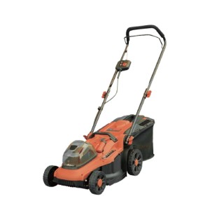 Hantechn@ 18V Lithium-Ion Brushless Cordless 14″ Adjustable Cutting Height Lawn Mower