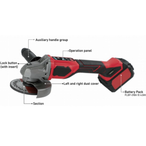 Hantechn@ 18V Lithium-Ion Brushless Cordless 5″(125mm) Cut-Off/Angle Grinder