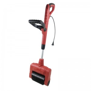 Electric multi brush floor weed remover brush sweeper