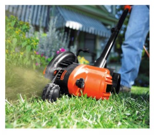 7.5 in. 12-Amp Corded Electric 2-in-1Weed Sweeper Landscape lawn Edger/Trencher