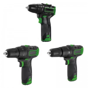 Hantechn@ 12V Lithium-Ion Brushless Cordless Professional Power Tools Schroevendraaier Drill Set