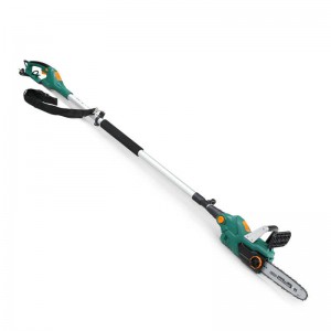 Professional home garden use telescopic handle electrical chain saw