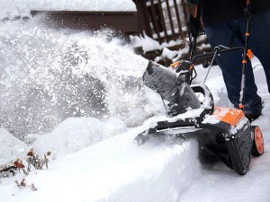 Electric Snow Shovel Heavy Duty Cleaning Tool Sidewalk Snow Thrower Durable Snow Blower