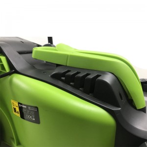 1200w electric self-propelled lawn mower remote control lawn mower