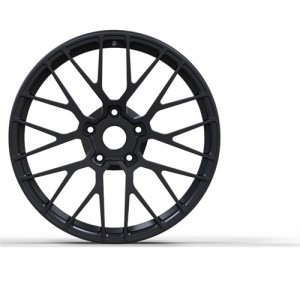 16-24 Inch Customized Forged Aluminum Alloy Wheels for Black Painting Passenger Car HQ68