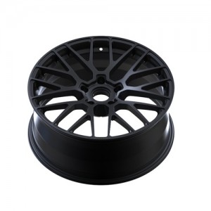 16-24 Inch Customized Forged Aluminum Alloy Wheels for Black Painting Passenger Car HQ68