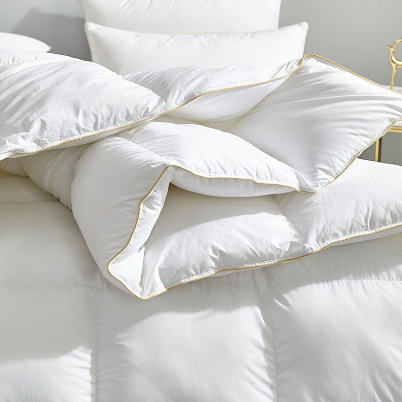 Best Cheap Goose Down Comforter Queen Suppliers –  Goose Down Comforter All Season-Ultra Soft and Comfortable Duvet Insert with 100% Cotton Cover – HANYUN