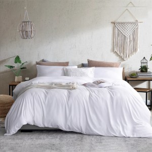 High Quality Goose Feather And Down Duvet Factory –  100% Organic Pure Bamboo High-quality Duvet Cover Set – HANYUN