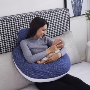 Custom Discount Pregnancy Body Pillow Supplier –  Nursing Pillow, Multi Use Moon Shape Body Pillow – HANYUN