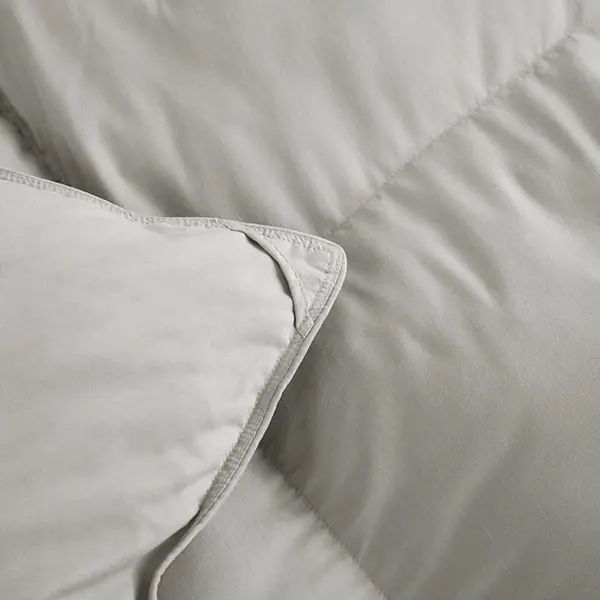 75/25 Goose Down Comforter, Noiseless Soft Poly /Cotton(TTC) Down Comforter-Hotel Collection- Medium Warmth All Season Fluffy Duvet Insert.