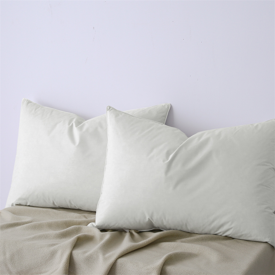 Best Cheap Fluffy Pillows Factory –  Bed Pillows2 Pack,Natural White Pillows-Medium Firm and Support Down Pillow – HANYUN