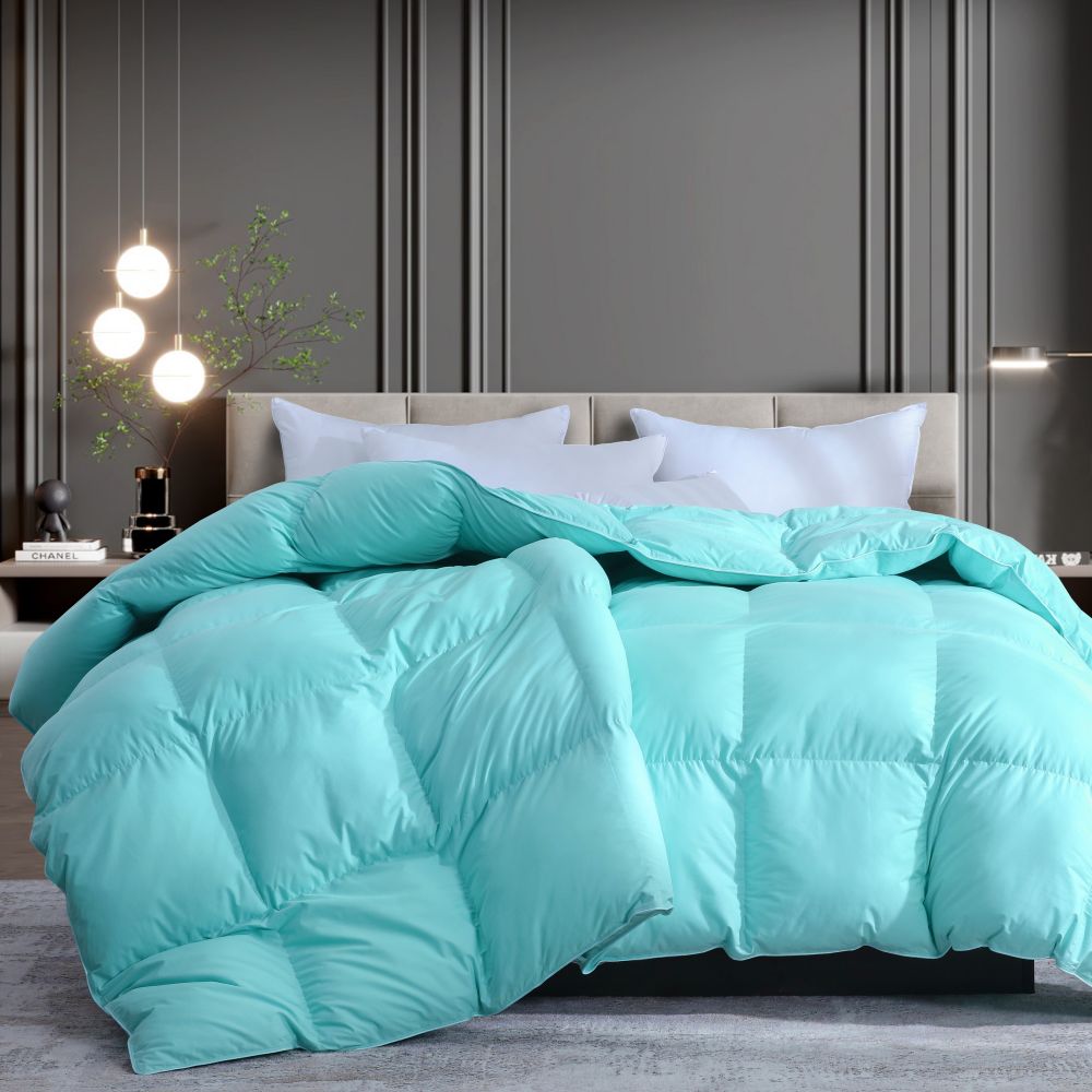 Best Cheap Queen Bed Comforter Set Manufacturers –  Siberian Goose Down Comforter All Season Duvet Insert – HANYUN