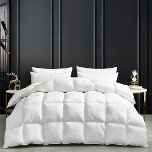 High Quality Lightweight Down Alternative Comforter Supplier –  Siberian Goose Down Comforter All Season Duvet Insert – HANYUN