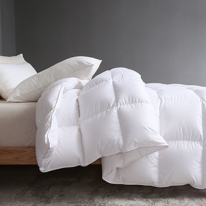 Best Cheap Black And White Comforter Factory –  Goose Down Feathers Comforter All Season Duvet Insert – HANYUN