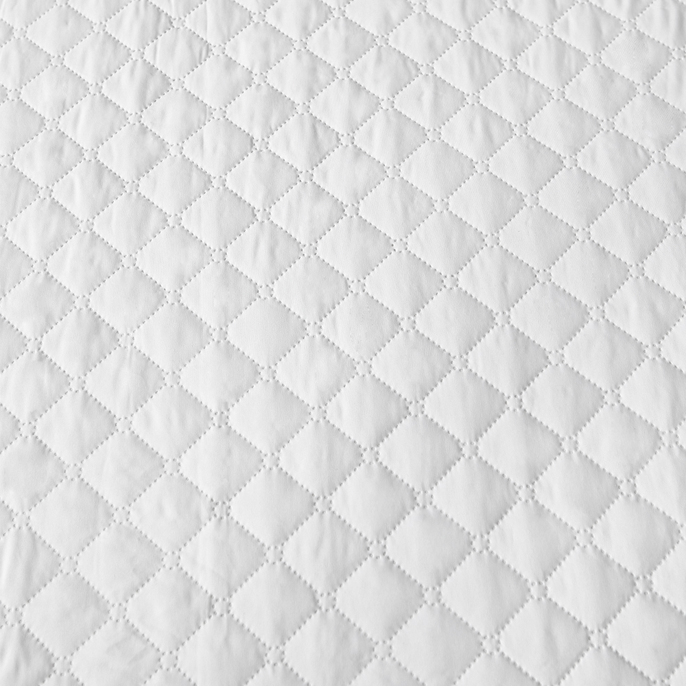 Ultrasonic quilting  Fitted Mattress Pad – Elastic Fitted Mattress Protector – Mattress Cover Stretches up to 16 Inches Deep – Machine Washable Mattress Topper