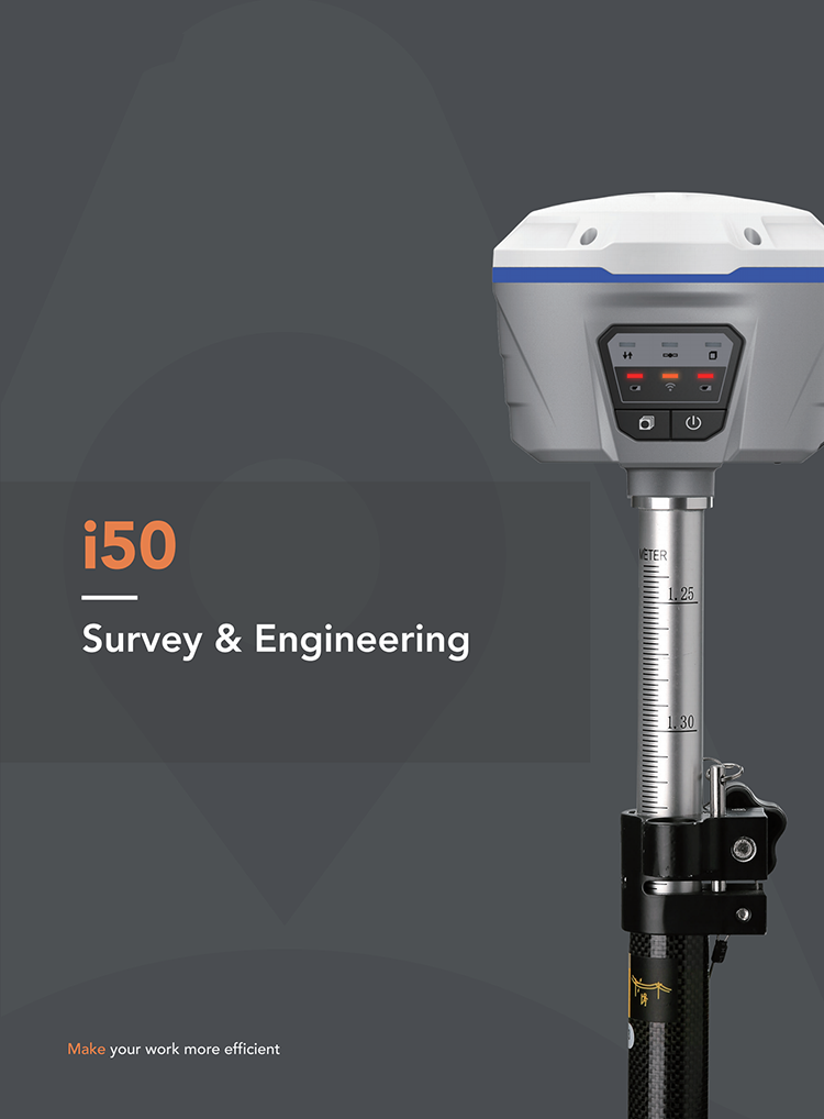 Land Surveying RTK GNSS Receiver CHC i50 Survey Equipment (1)