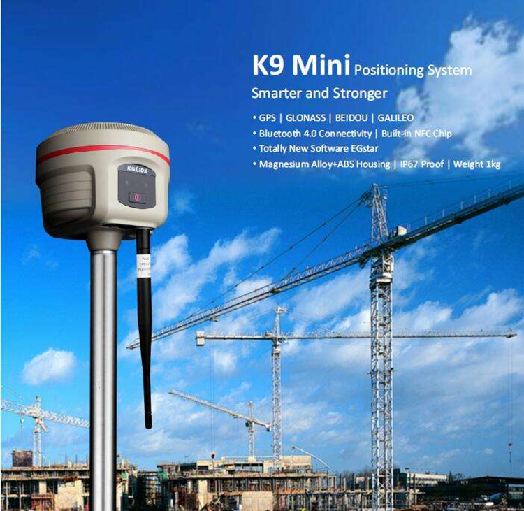 New Model Kolida K9 Mini Smart Rtk GPS Receiver (2)