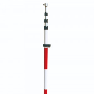 Original Factory Auto Level - New Product 4.6M Screw Lock Prism Pole Survey Pole – Haodi