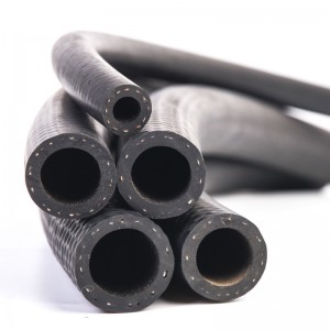 High Quality Steel Braided Brake Line - Smooth NBR Braided 1/2” 3/8” 5/16” Rubber Hose for Diesel Gasoline Petrol Air Oil Water Gas  – HaoFa