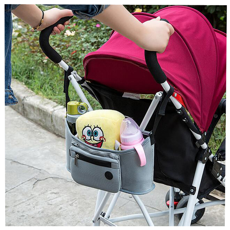 High quality New Cup bag Stroller Organizer Baby Carriage Pram Buggy Cart Bottle Bag Stroller Accessories Car Bag